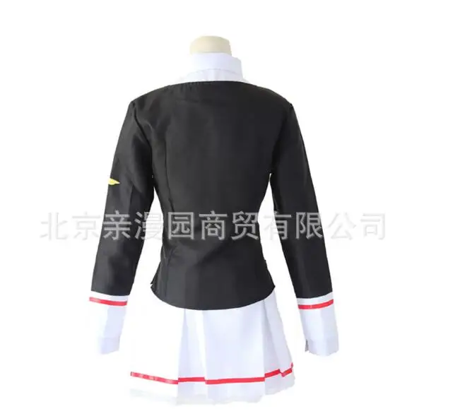 

Cardcaptor Sakura Clearcard Cosplay Costume Kinomoto Sakura Tomoyo Daidoji Cosplay Costume School Uniform Cosplay