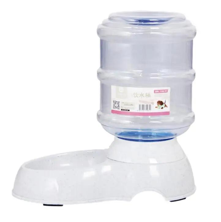 Water feeder Товары для домашних животных, автоматический дозатор для собак, кормушка для воды, кормушка для кормления, миски для собак и кошек, 3.5л, большая емкость - Цвет: Water feeder