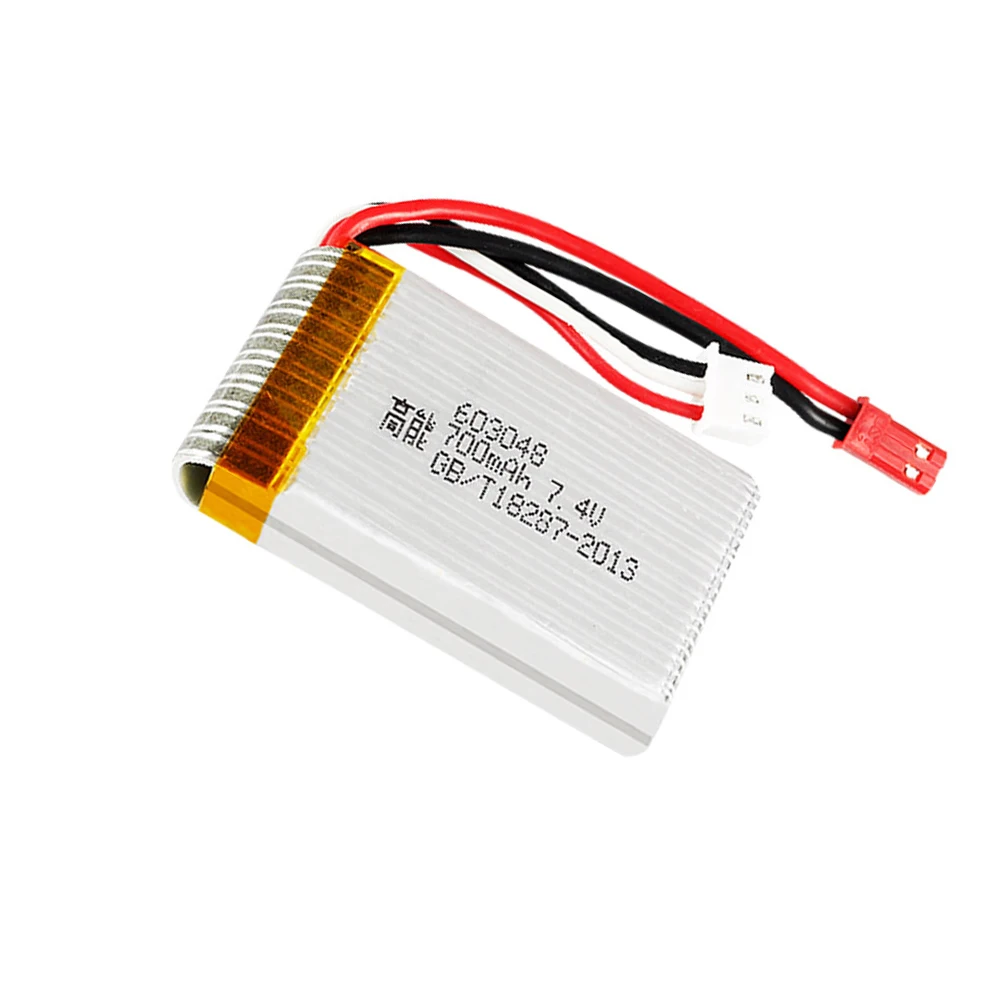 Lipo батарея для MJXRC X600 F46 JXD391 модель самолета 2s 603048 JST 7 4 В игрушки аксессуары|Детали