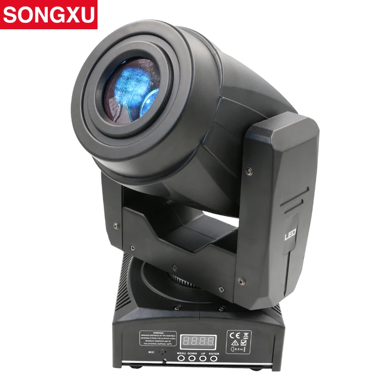 60W Led Moving Head Light Spot Lyre Pattern Rotation Gobo 3 Face Prism DJ Stage Disco Nightclub Party Light/SX-MH60A | Освещение