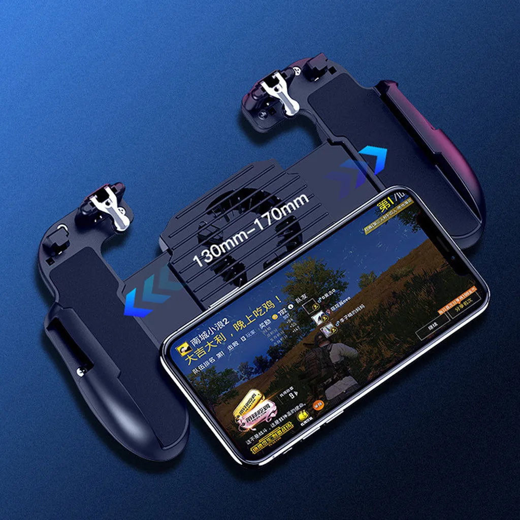 Мобильный игровой контроллер для PUBG геймпад Shoot Aim Trigger телефон охлаждающий