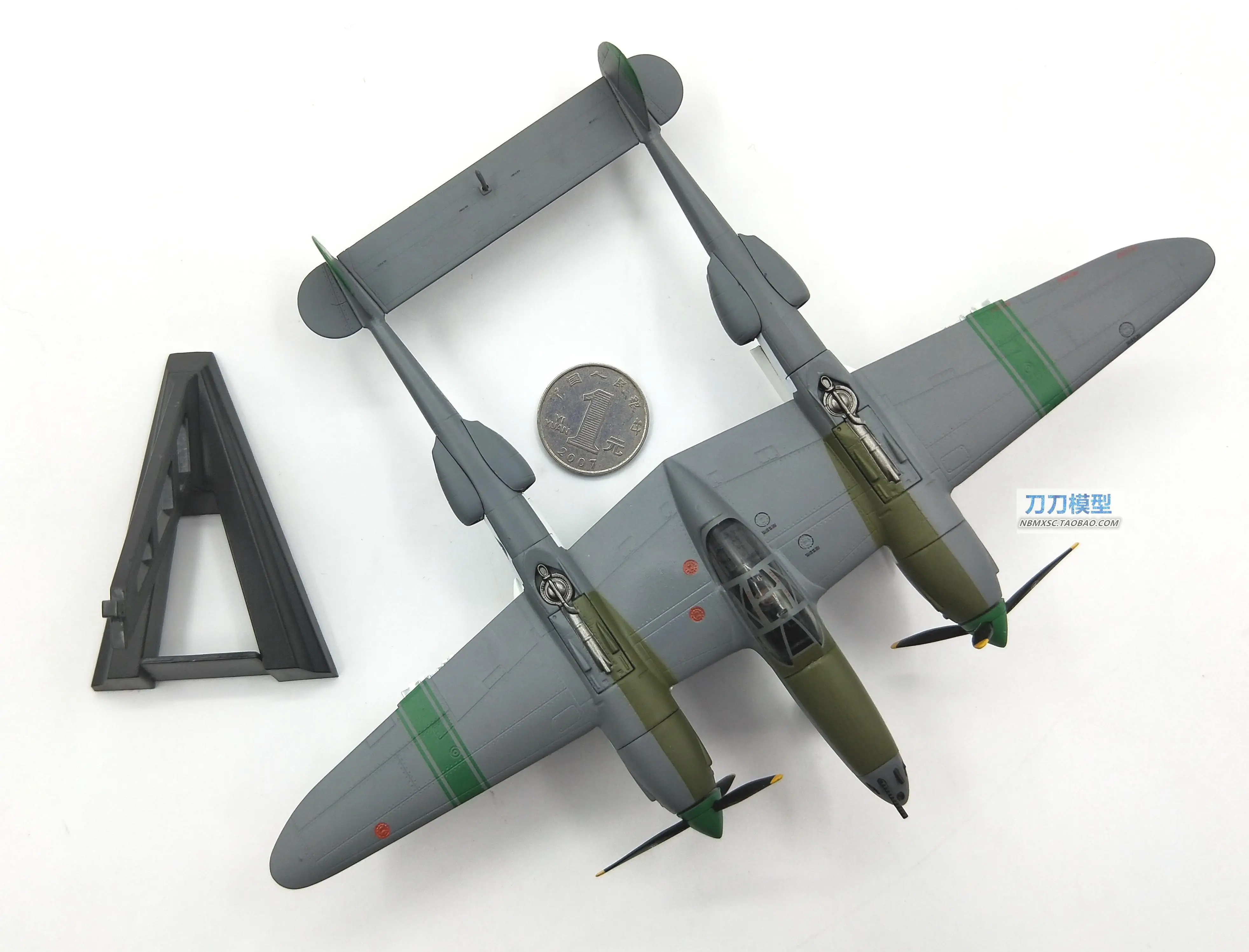 Риан день 1/72 Scale Военные модели игрушки слово войны P38 P-38 освещения истребитель литья под давлением Металл самолета Модель игрушки для коллекция/подарок