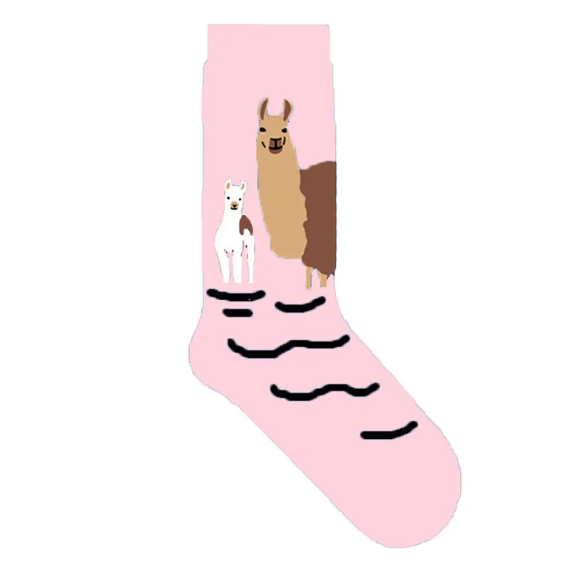 Оригинальные носки llama милые новые подарок на день матери Alpaca женские M-99K1 20/50/100