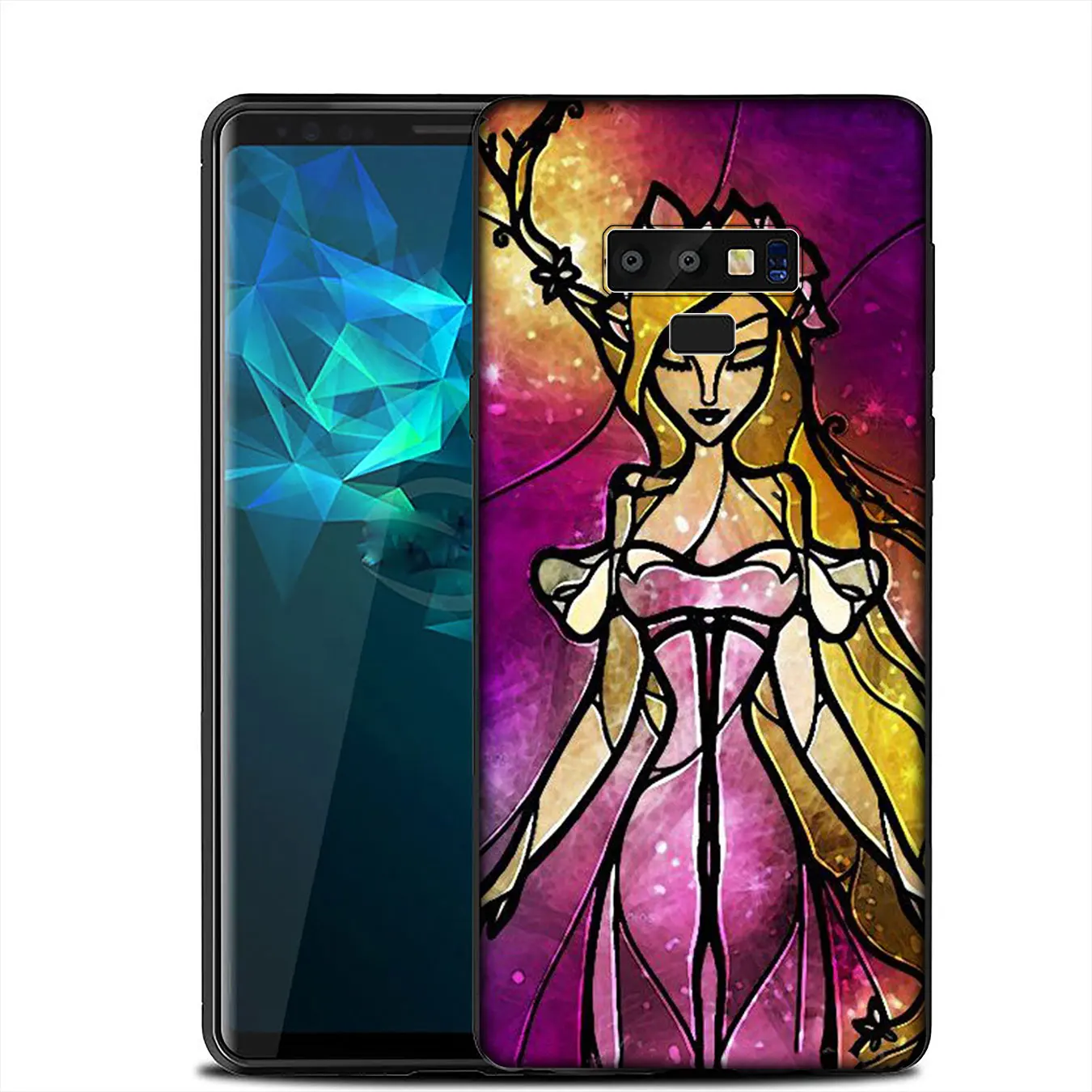 IYICAO Мягкий силиконовый чехол с рисунком принцессы для Samsung Galaxy A6 Plus A9 A8 A7 2018 A3 A5 2016