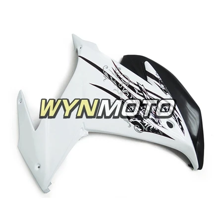 Полный обтекатель комплект для Yamaha XJ6 FZ6R 2009 2010 2011 2013 МОТОЦИКЛ ABS пластик Cowlings глянцевый белый черный кузов