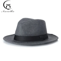 2021 spring and autumn mens new wool hat gentleman hat mens classic hat casual outdoor sports cap