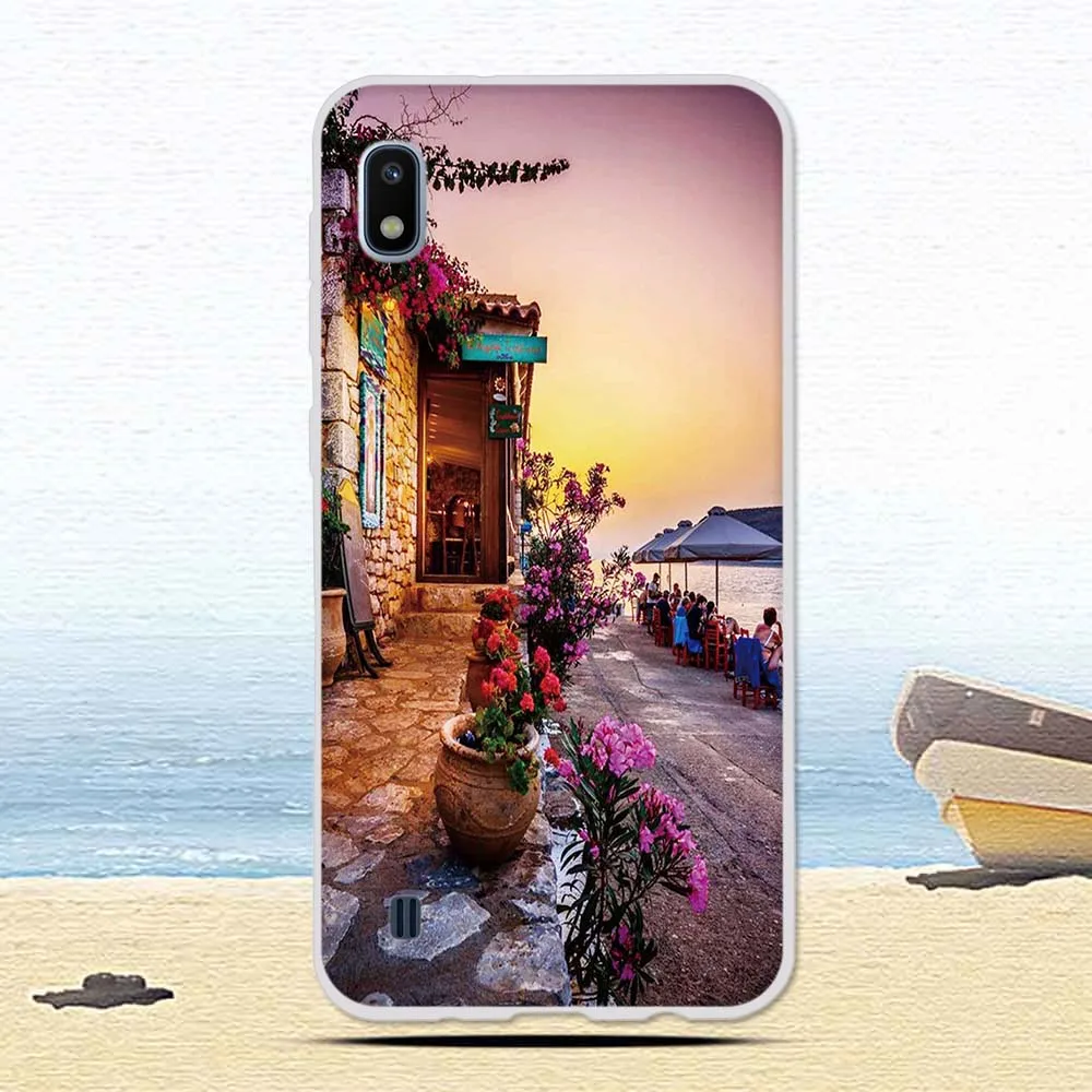 31 Роскошный чехол для samsung Galaxy A10 A 10, мягкий силиконовый чехол из ТПУ с милым рисунком, защитный чехол для телефона, чехол s Fundas Coque - Цвет: 31