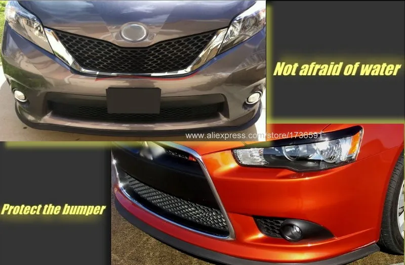 Бампер автомобиля для TOYOTA Auris Corolla хэтчбек для Scion iM/обвес/Передняя/задняя юбка спойлер/дефлектор Резиновая полоса