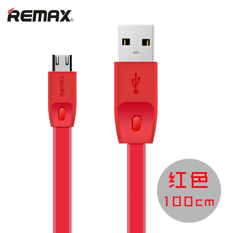 REMAX 1 м Полный Быстрый 2.1A Micro USB кабель для передачи данных плоский синхронизации