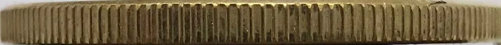 Коллекционная латунная монета 1853 США 20 долларов с головой свободы двойным