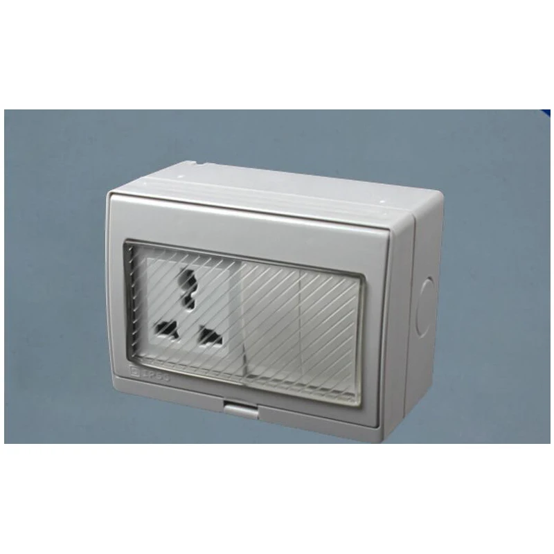 Водонепроницаемая настенная розетка 16 А европейская Британская американская