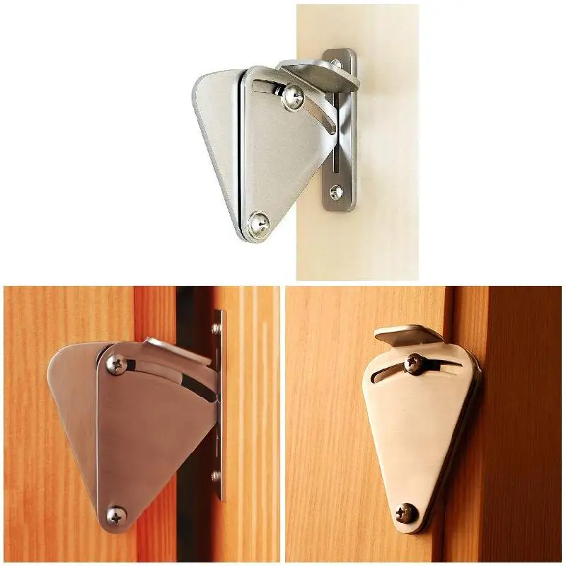 Новый набор замков из нержавеющей стали для раздвижных дверей сарая деревянная