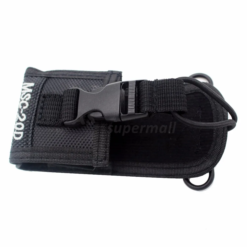 Иди и болтай Walkie talkie “иди и сумка кобура MSC-20D из нейлоновой чехол для Kenwood Портативный радио BaoFeng UV-5R UV-6R GT-3 BF-888S UV-82 DM-5R плюс