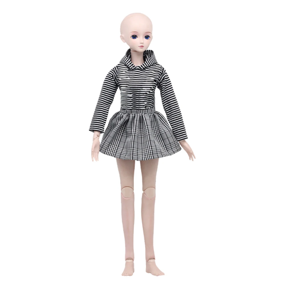 picture 10 BJD аксессуары, Одежда для кукол, платье для девочек, подходит для 60 см, 1/3, BJD кукла, модная плиссированная юбка, одежда для студентов, Подарочные игрушки - Цвет: picture 10