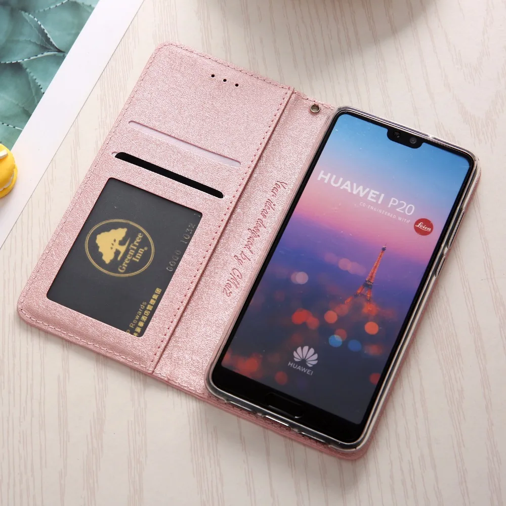 Чехол huawei P20, магнитный Шелковый кожаный флип-чехол huawei P20, чехол-держатель для карт, кошелек, чехол для телефона huawei P20, роскошные сумки, чехол