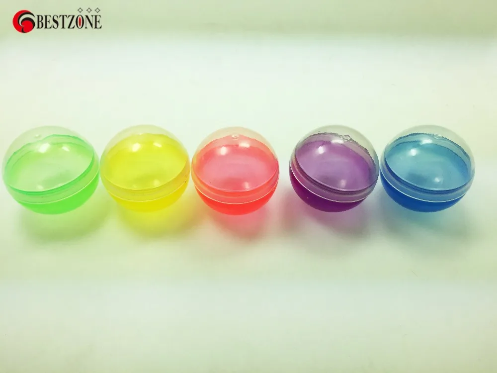 

45mm Fun Soft Empty Plastic Ball Baby Kid Grasp Round Capsule Toy Gift Hot Sale Free Shipping