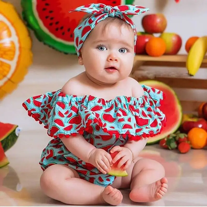 pudcoco 2019 Baby Girl Clothes Newborn For Female Outfit Infant Clothing Set Tassel Ball Decor Ruffles Sleeve Bodysuit +Headband | Мать и