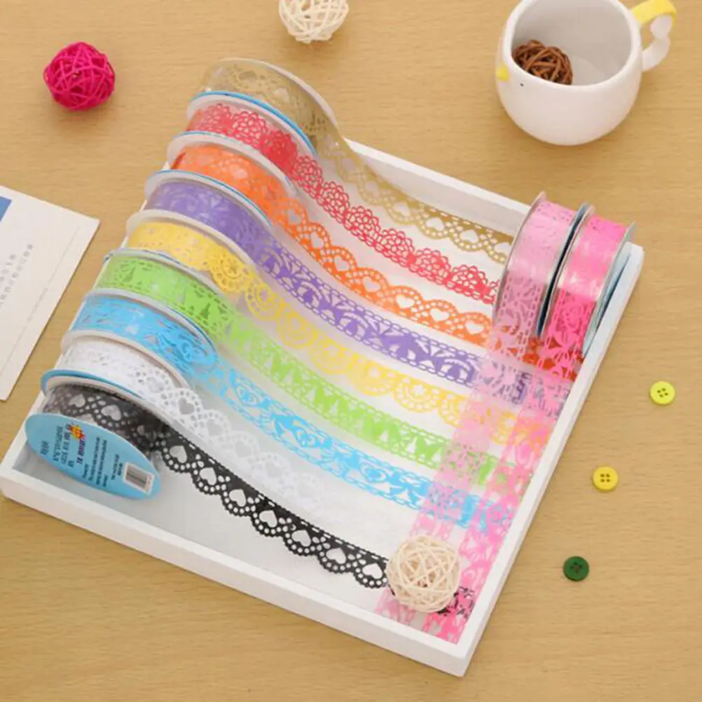 

1pcs wide White Lace Trim Lace Ribbon TapeDIY Embroidered Net lace trimmings for sewing Decoration