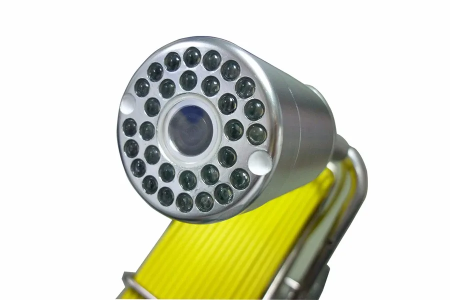 (1 set) 120M Cable Well Use 360 degree rotation camera with DVR function Sewer Inspection Camera waterproof underwater Fishing