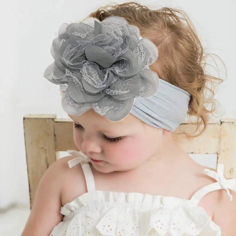 headbands baby girls hair Flower Hollow Out Headband Dress Up Head band Accessory Hair Bands flower headband | Детская одежда и
