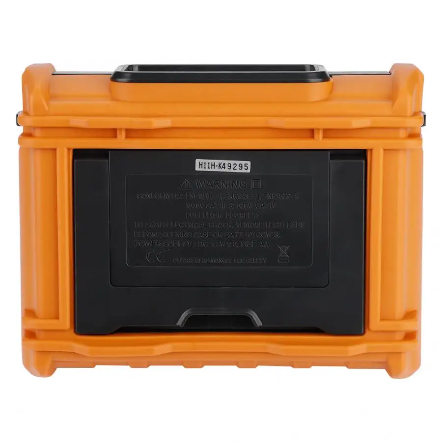 Megger PEAKMETER MS5910 цифровой измеритель сопротивления RCD петля тестер сопротивления мультиметр Megohmmeter