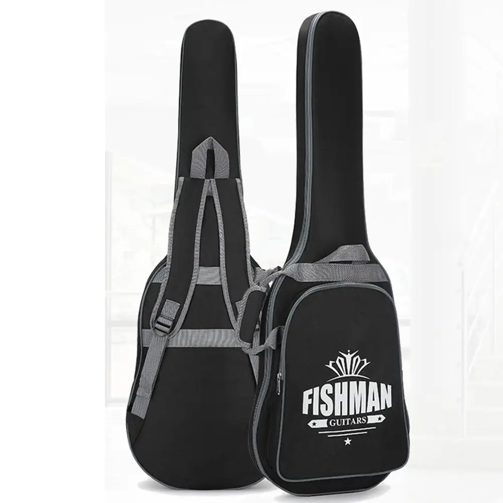 1 шт. FISHMAN C2 электрическая бас гитара Gig сумка рюкзак чехол водостойкая плотная губка гитара сумка