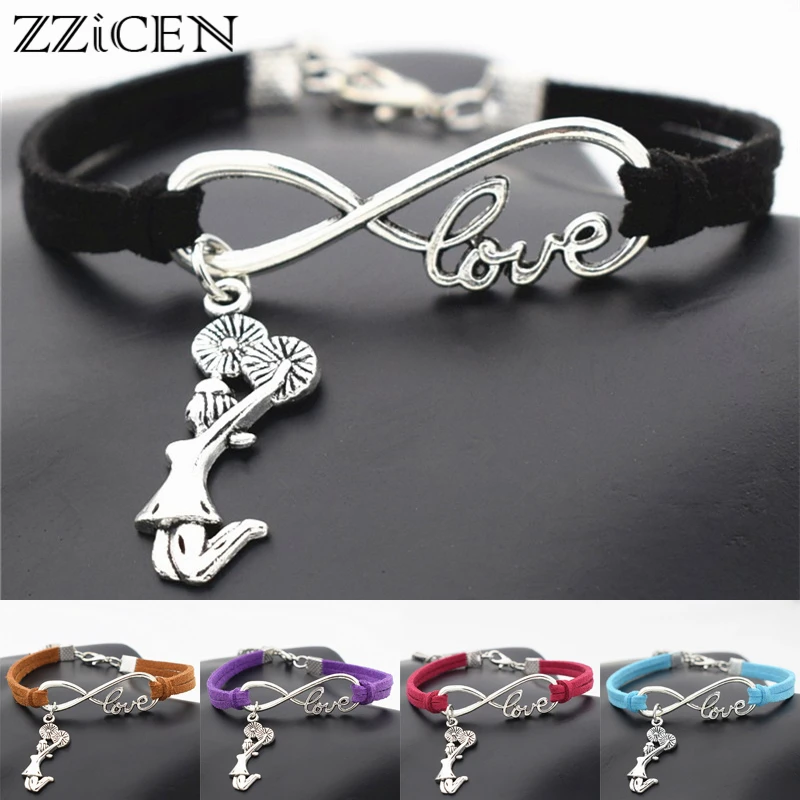 Модные антикварные бесконечные любовь Болельщик развеселить девушки амулеты