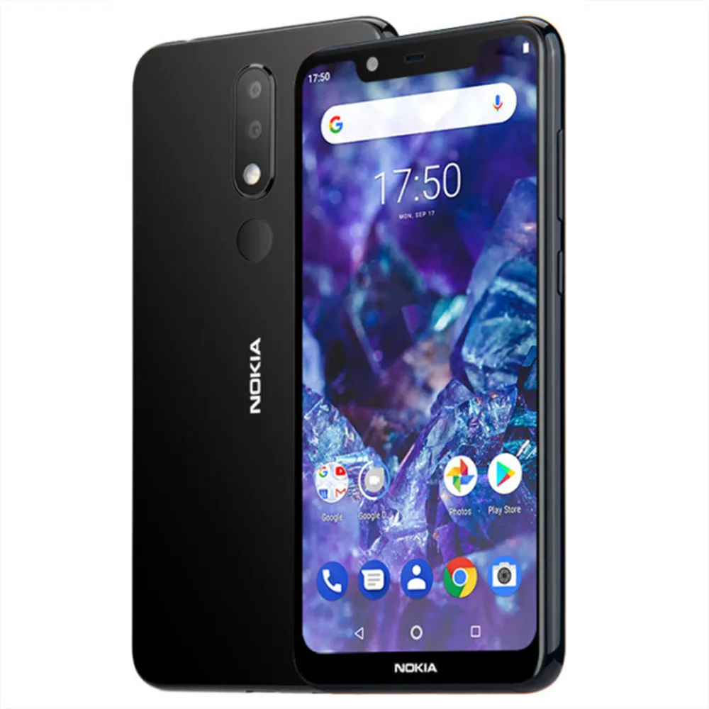 NOKIA X5 4G смартфон Helio P60 4 + 64 GB/3 32 GB Встроенная память 5 86 дюйма 2.5D HD полный Экран Android 8