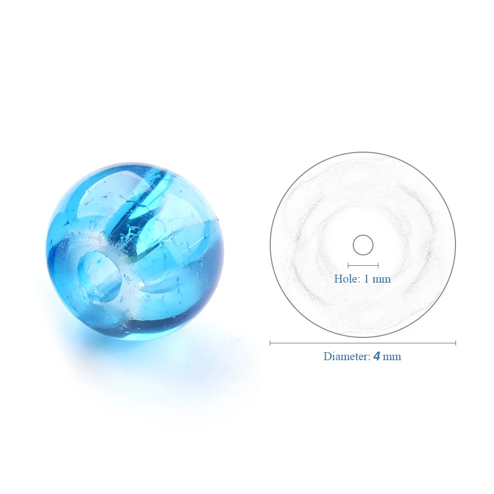 Hoomall 400 шт. 4 мм ColorfulGlass бусины Magic самодельные набор для ручной работы подарки