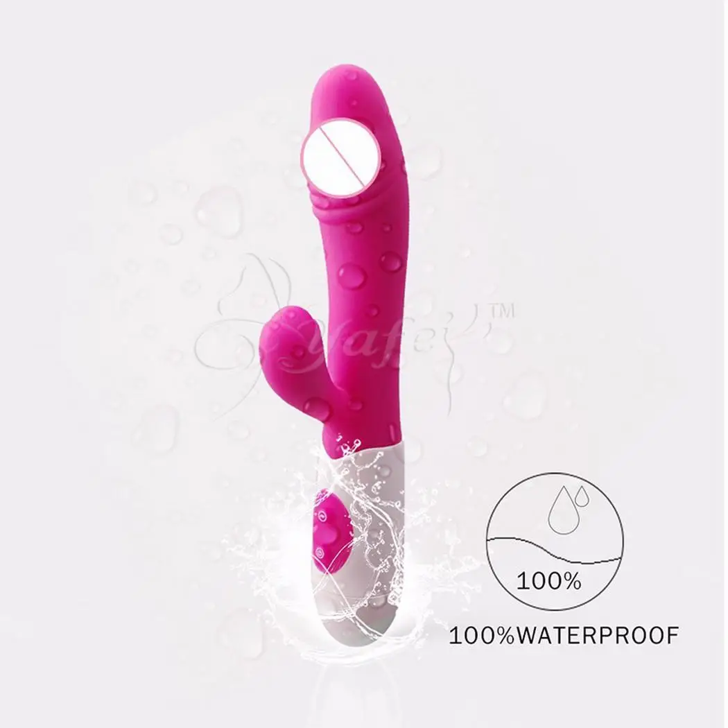 Женский двойной вибратор силикон имитация G-point игрушки Секс товары для