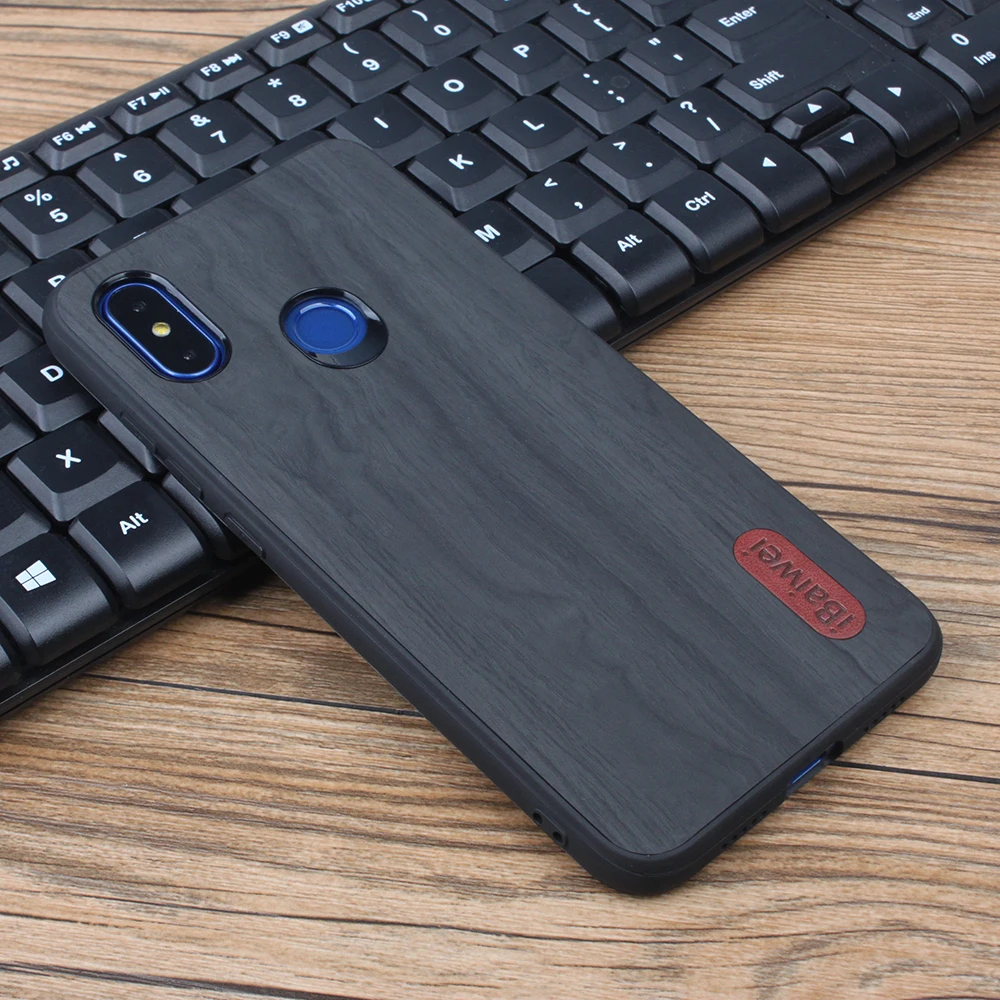 For Xiaomi Mi 8 9 SE Wooden Design Case Lite TPU Silicone Material With PC Wood PU Leather Skin Cover Explorer |