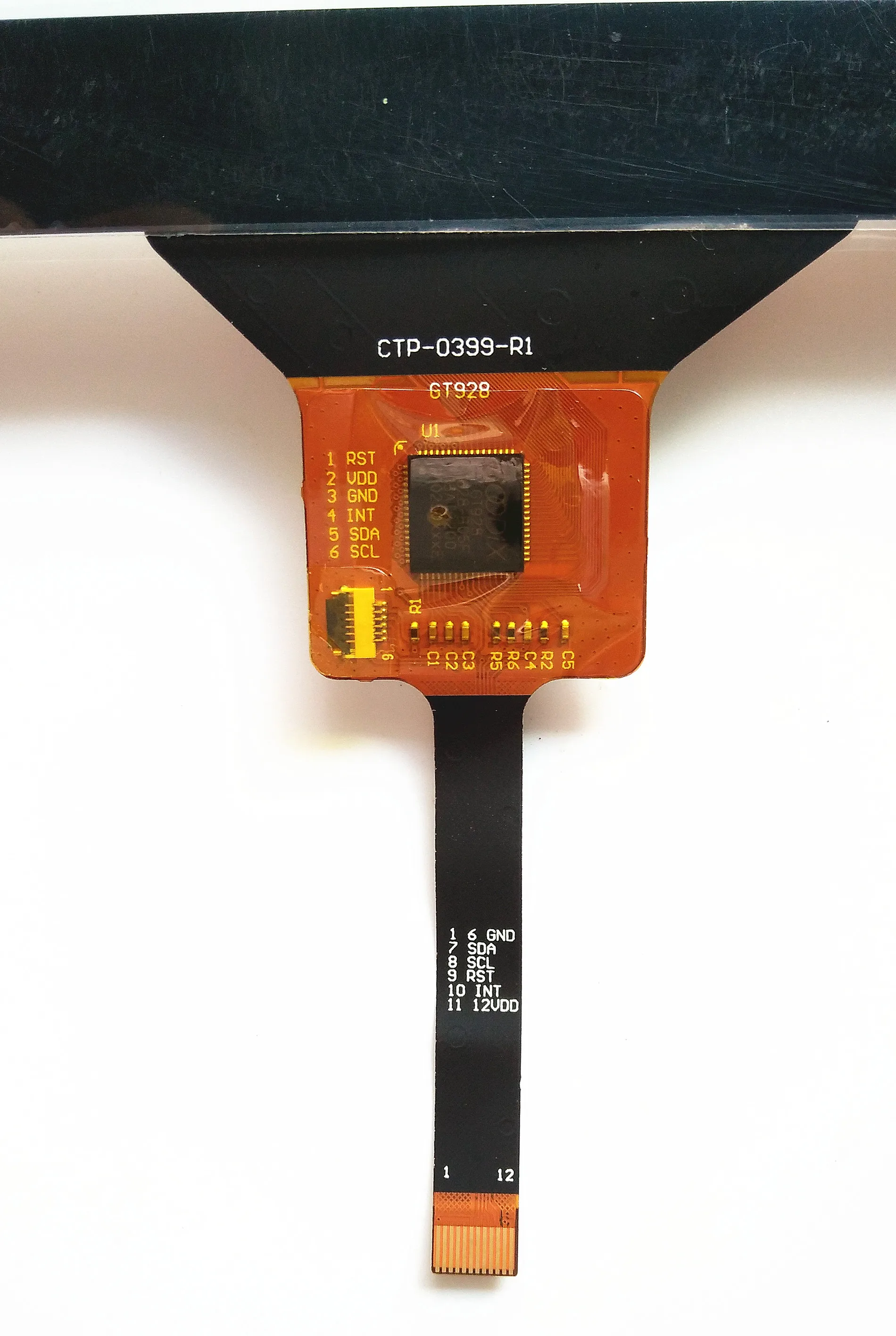 Для 10 1 дюймового сенсорного стекла GT928 с левой стороны Android 12 Line 6 14 4*14 5 см