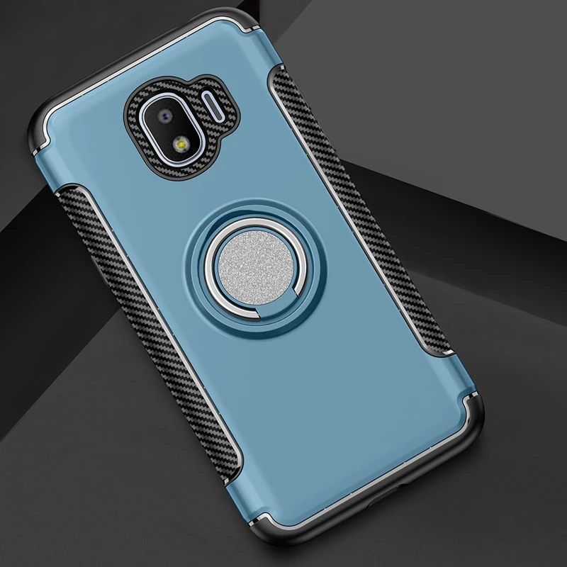 Kinstand Casse For Samsung Galaxy Note 9 8 S10 Lite S9 Plus S8 S7 A6 A9 C8 J7 A8 Star Finger Ring Car Magnet Covers |