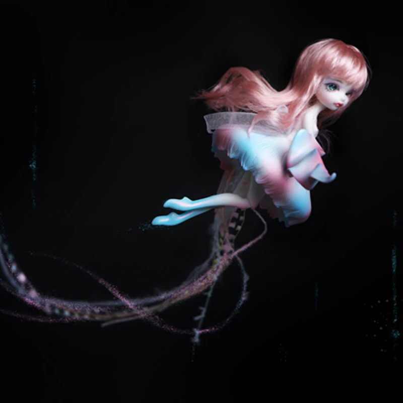 Dollzone Lumu 1/8 BJD куклы Фантастическая Русалка Высокое качество игрушки для детей