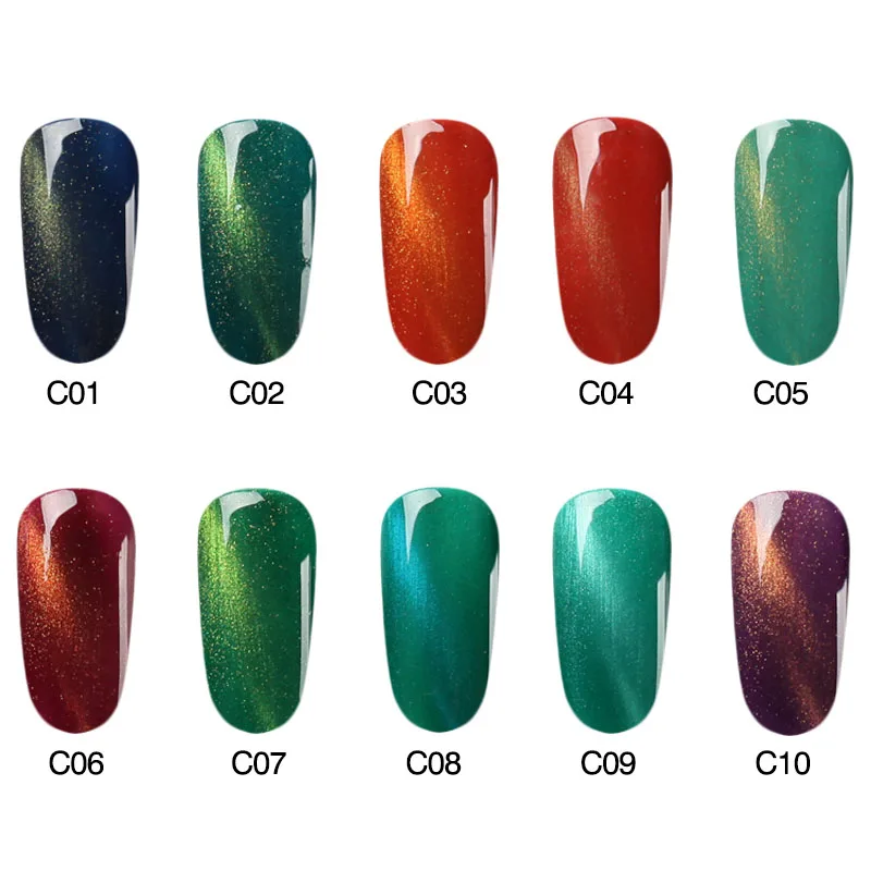 NAILWIND 9 2 мл Горячая Распродажа кошачий глаз C01 C30 Цвет Модный УФ гель для ногтей