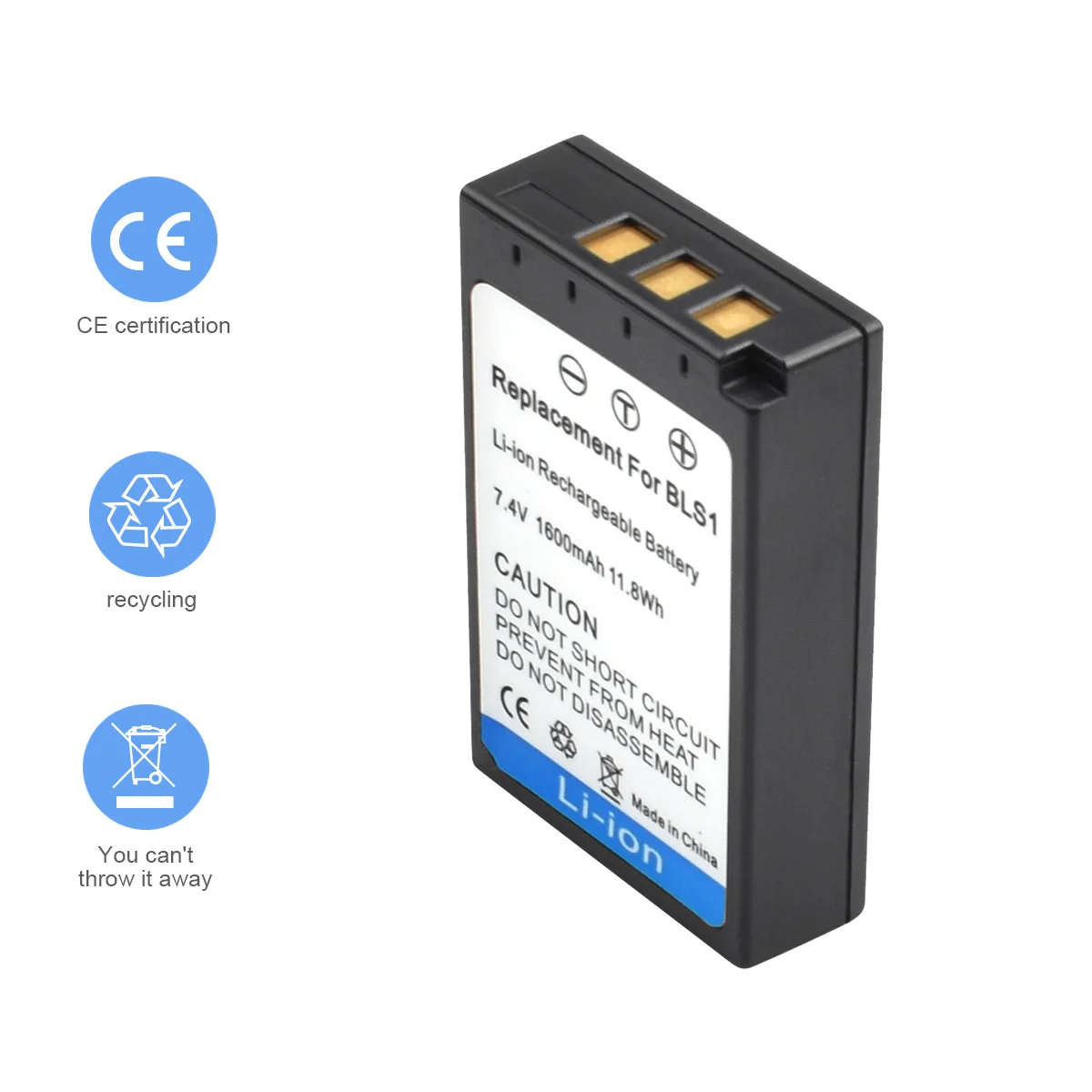 BLS 1 Батарея + Зарядное устройство для цифровой камеры Olympus PS BLS1 ручка E PL1 PM1 EP3 EPL3 Evolt