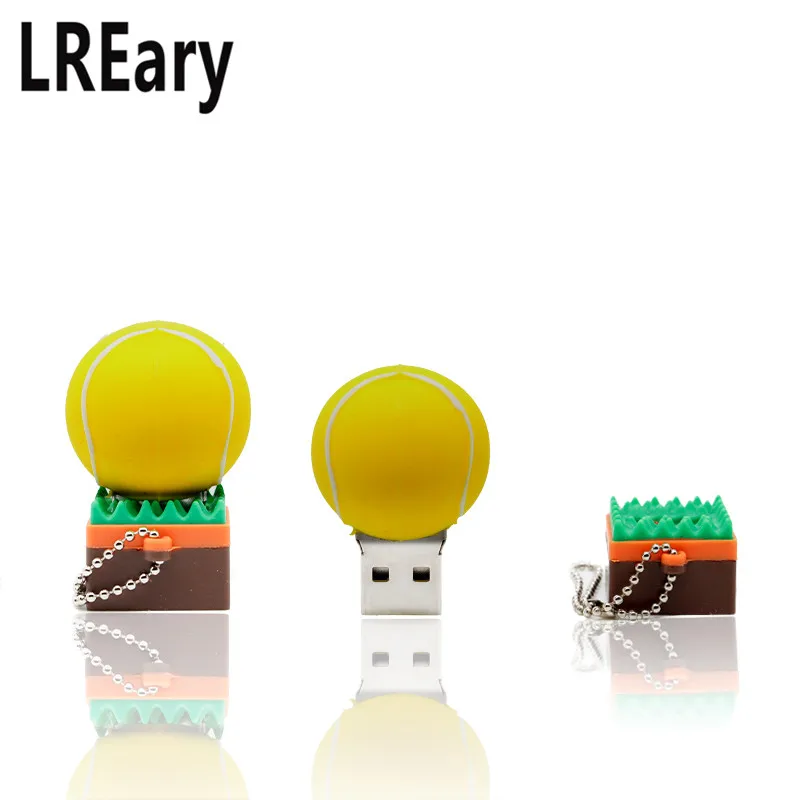 Новый USB флеш накопитель для игры в гольф футбол баскетбол теннис usb 2 0 флешка