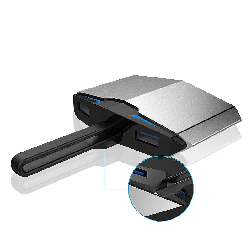 AJIUYU Thunderbolt 3 к HDMI VGA преобразователь Type-c HUB RJ45 SD Card Reader PD USB3.1 для ноутбуков DELL G3 15/17/New