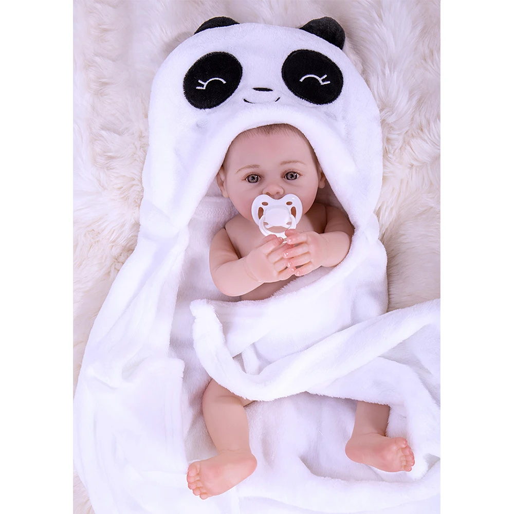 Кукла реборн OtardDolls 45 см мягкая силиконовая кукла с полными конечностями и торсом