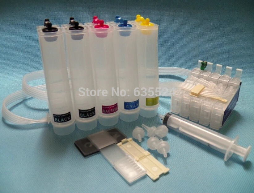 

Continuous ink system CISS for EPSON printers T0691-T0694 Workforce 30 310 1100 Empty printer parts