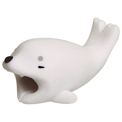 seal Кабель укус Cable Buddies Protector Animal Puppy Cable For Iphone Morsure Dropshipping - Цвет: seal