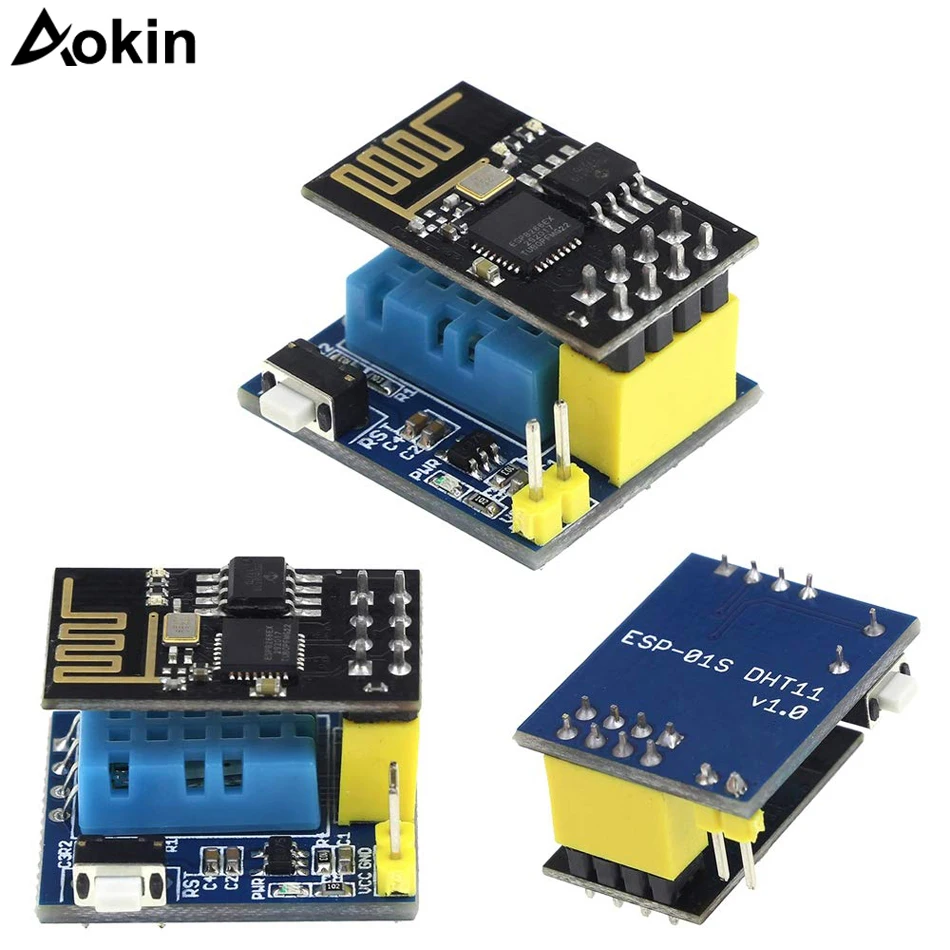 ESP8266 Wi Fi NodeMCU умный дом IOT DIY Kit ESP 01 01S DHT11 Температура влажности Сенсор