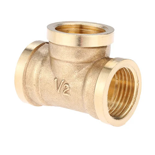 1/8 &quot1/4&quot 3/8 &quot1/2&quot 3/4 &quotс латунным штуцером гнездового разъема нить 3 Way трубы