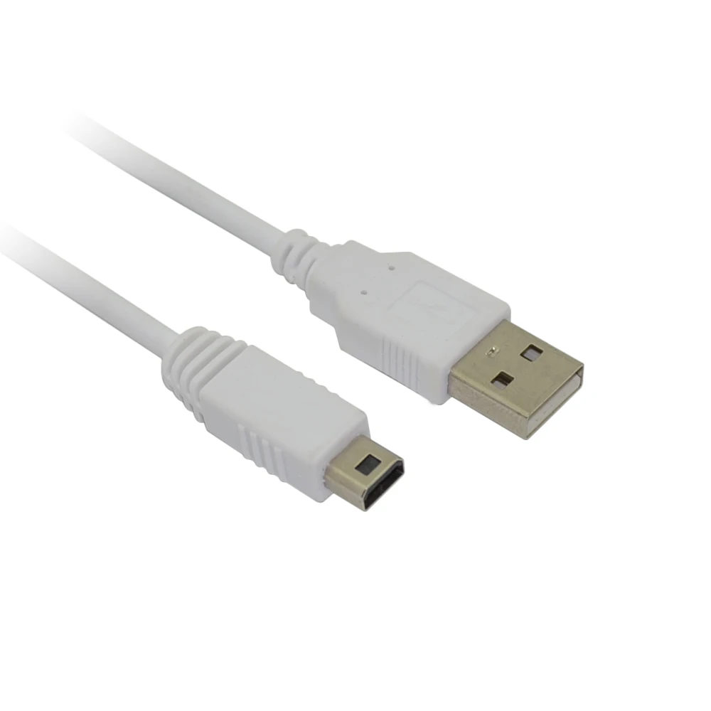 100 шт. 3 м 100% новый высококачественный белый USB кабель для зарядки и передачи