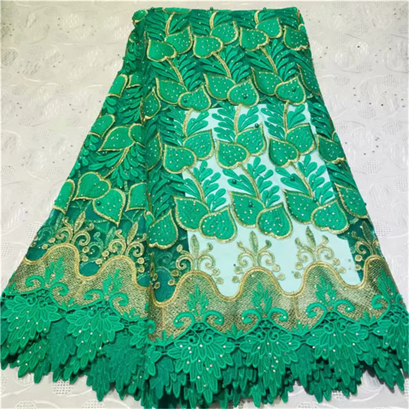 

2019 New Design Nigerian Milk Silk Lace Fabric High Quality Tulle African Laces Fabric Wedding African French Tulle Lace 5 Yards