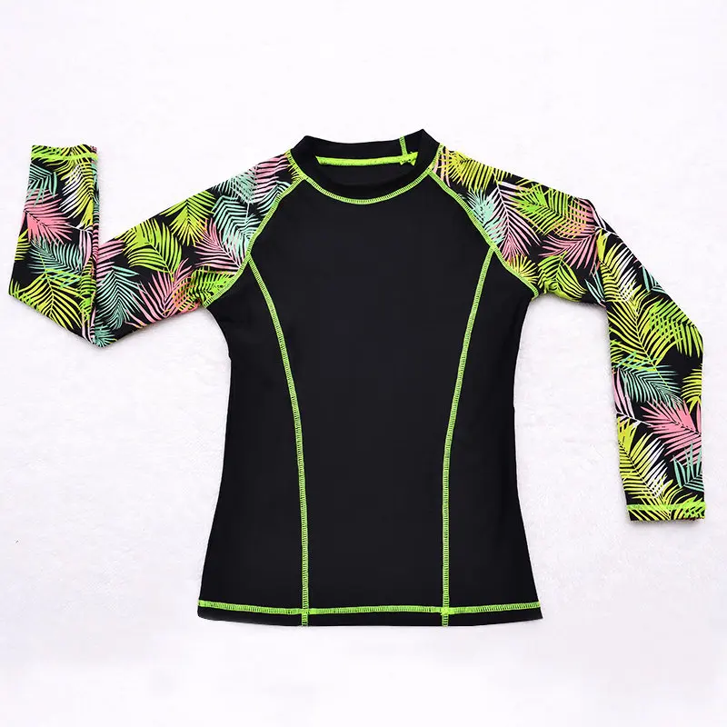 2018 купальщик женщин купальник женский длинным рукавом Для серфинга Рашгард