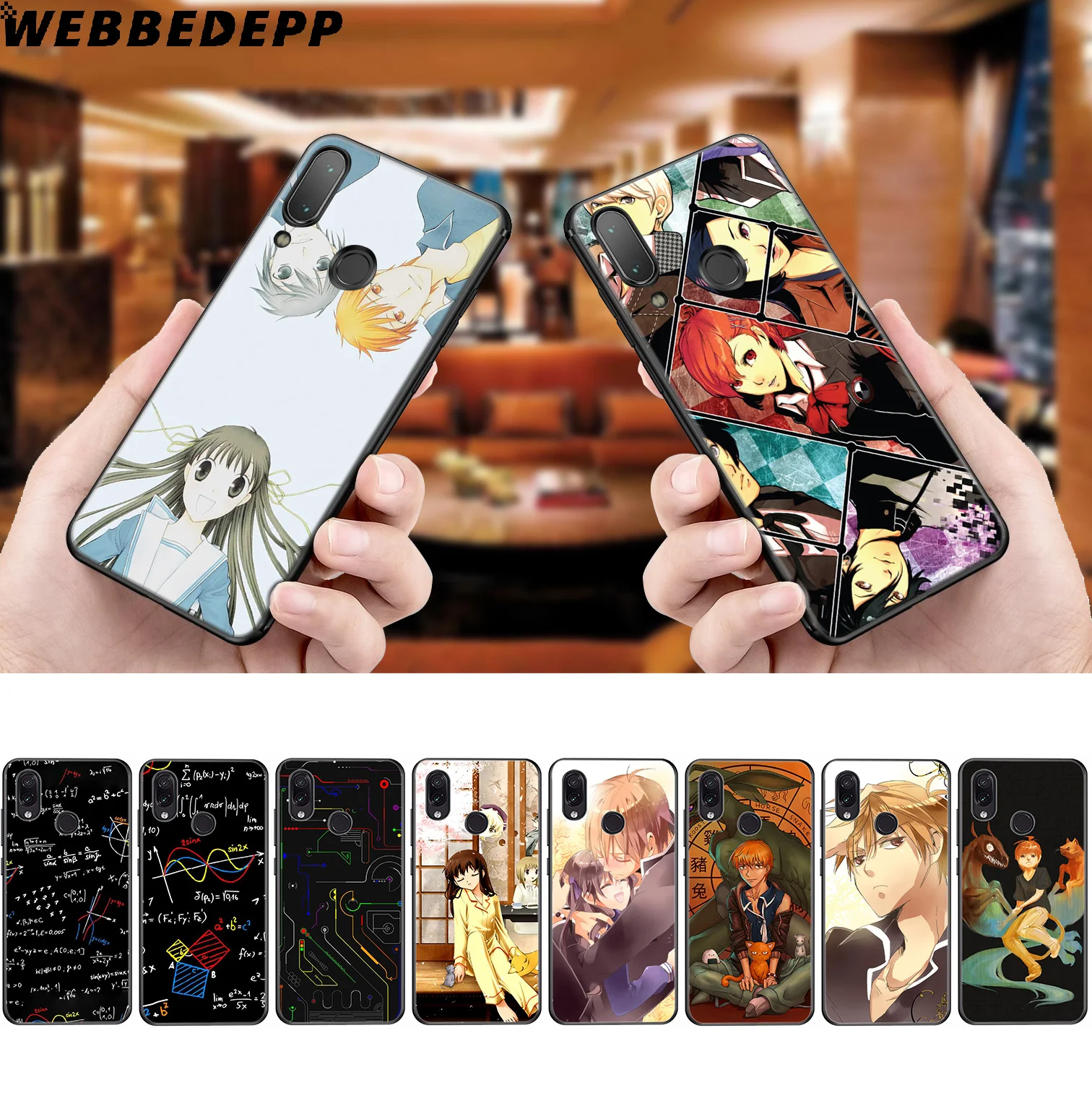 WEBBEDEPP Fruits Basket Anime Soft Case for Xiaomi Redmi K20 7A 4A 4X 5 5A 6 6A S2 Note 8 4 7 Pro Plus Prime |