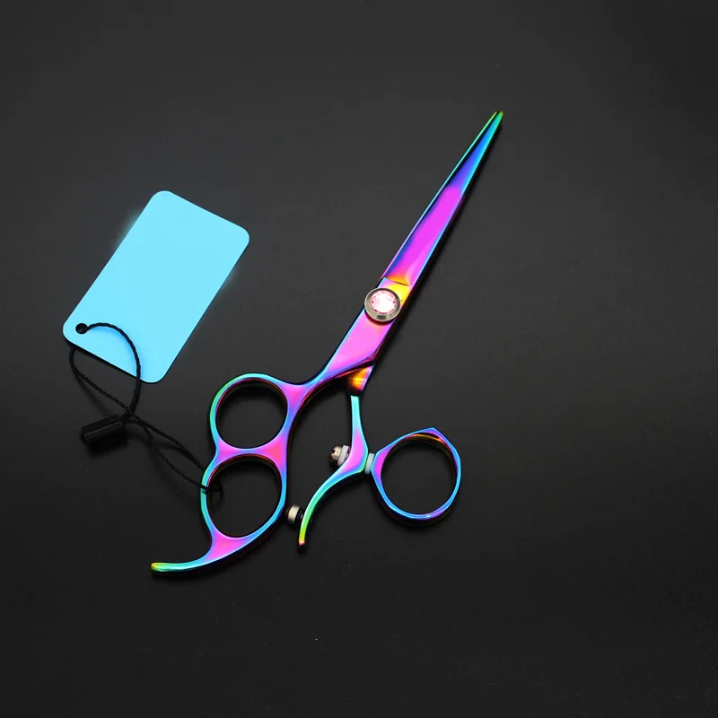 Роторная ручка левосторонние ножницы парикмахерские профессиональные для