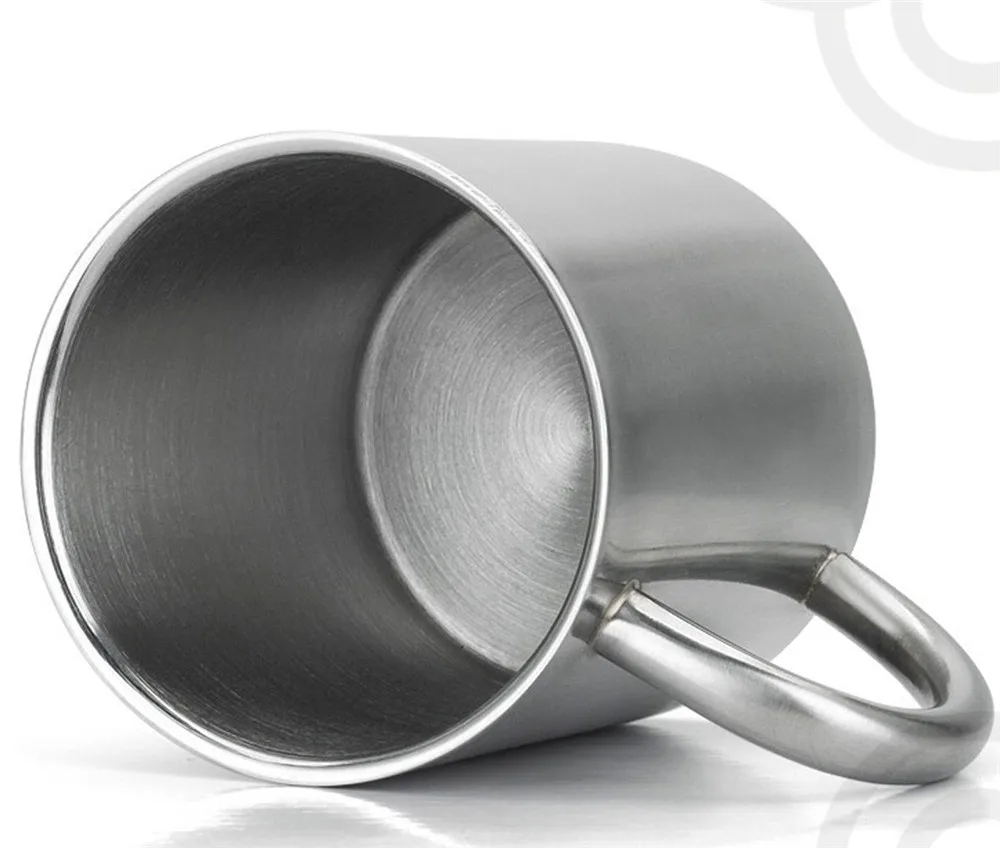 Realand Премиум из нержавеющей стали кружки для воды с двойными стенками кофе сок