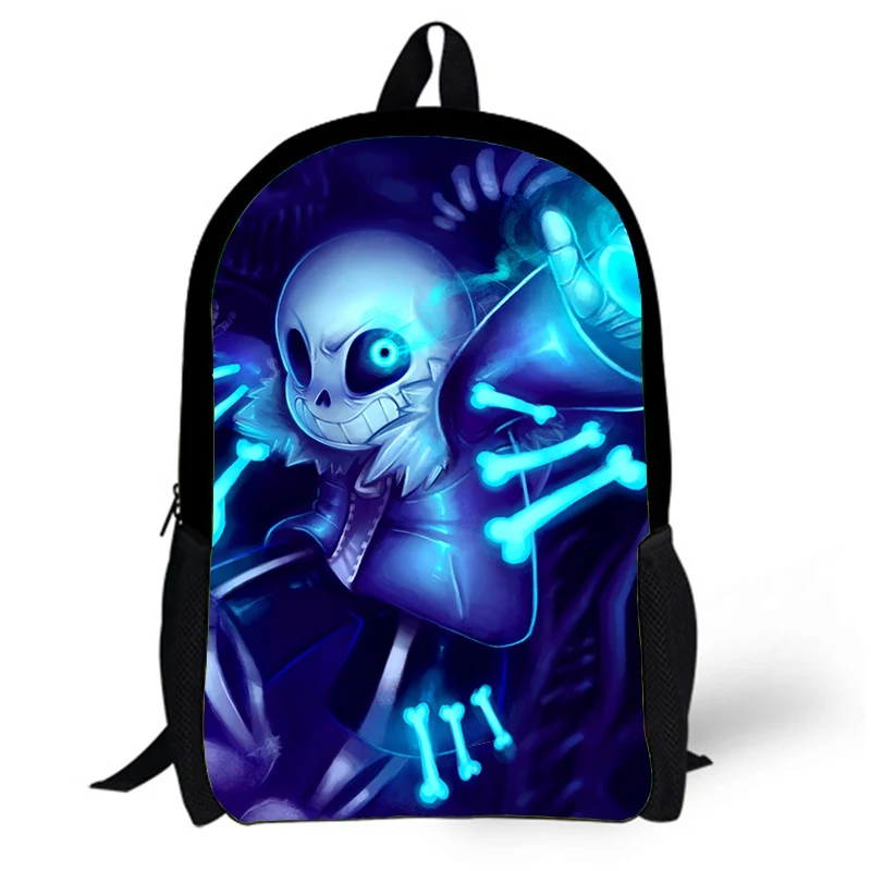 Детская школьная сумка рюкзак аниме Undertale Sans Frisk Chara Сумка с принтом на заказ